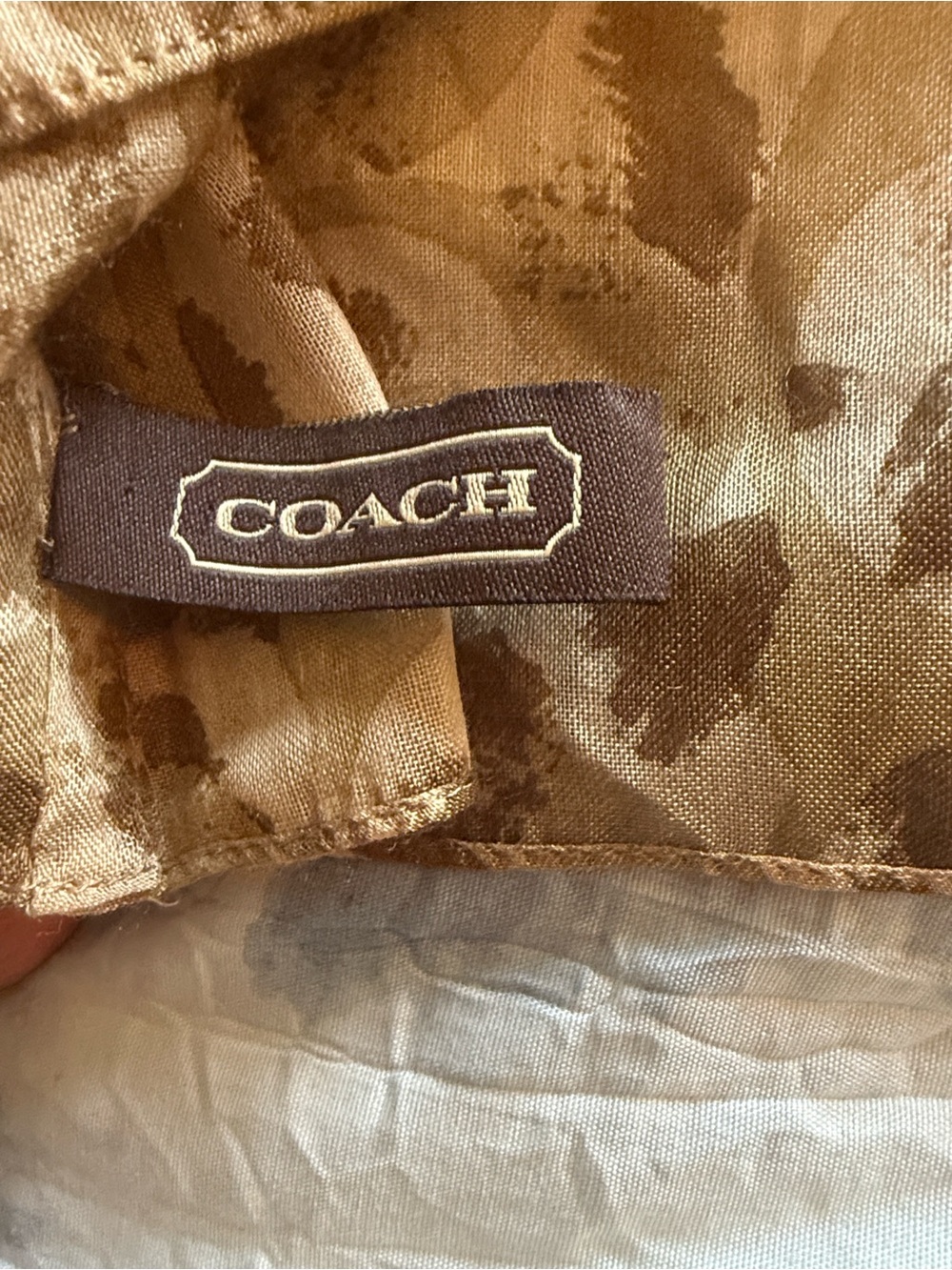 Brown Leopard-Print Lined Scarf - Picture 2 of 10